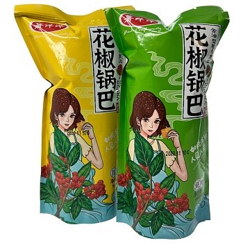 Чипсы ShuYangyang Guoba рисовые с перцем в ассортименте 33г