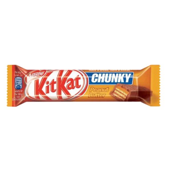Shokoladnyy batonchik KitKat Chunky s arakhisovoy pastoy 42g