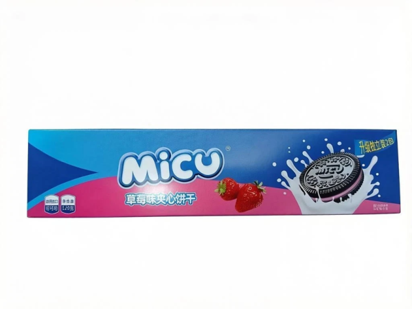 Pechene-sendvich MICU s klubnichnoy nachinkoy 120g