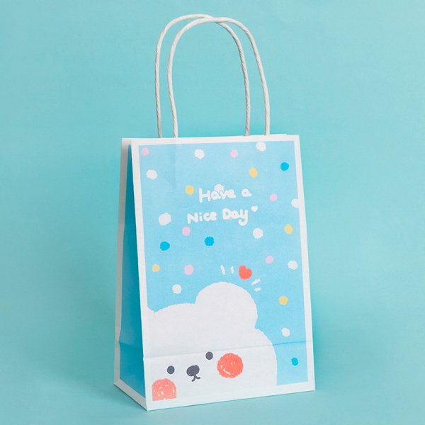 Paket podarochnyy Yokee Bear 33*25sm