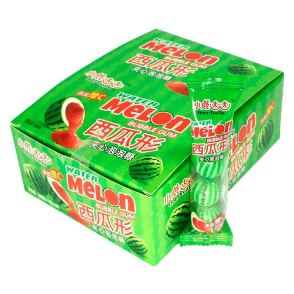 Zhevatelnaya rezinka Deer DaDa s zhidkoy nachinkoy arbuz 19g_2