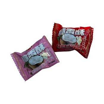 Конфета Crispy хрустящая со вкусом кокоса