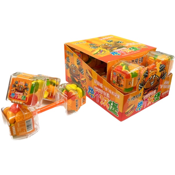 Marmelad Big Sugar Gantelki s burgerami 60g