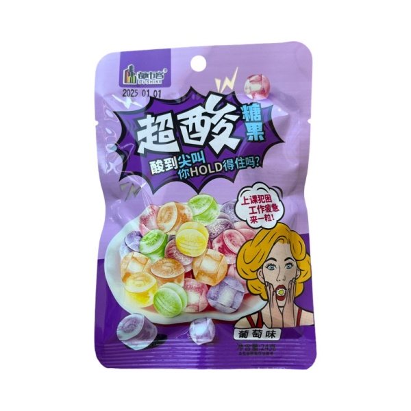 Konfety Dushike superkislye 24g