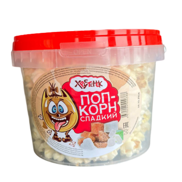 Pop-Korn Khrustenok sladkiy 65g