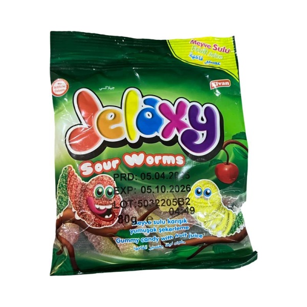 Marmelad Jelaxy Chervyachki 80g