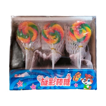 Леденцы на палочке Zizai Color Фруктовые