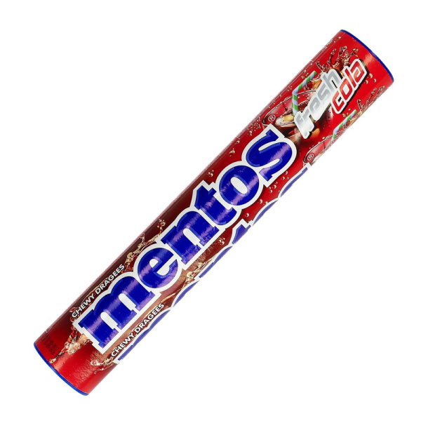 Zhevatelnaya rezinka Mentos Kola 37,5g