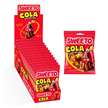 Мармелад Sweeto Бутылочки Колы 80г