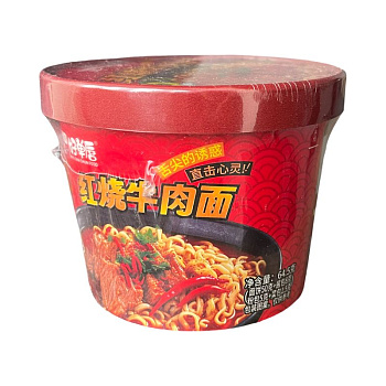 Лапша Luoyang тушеная говяжья 64,5г