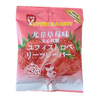 Мармелад Uffie Rabbit клубника 20г