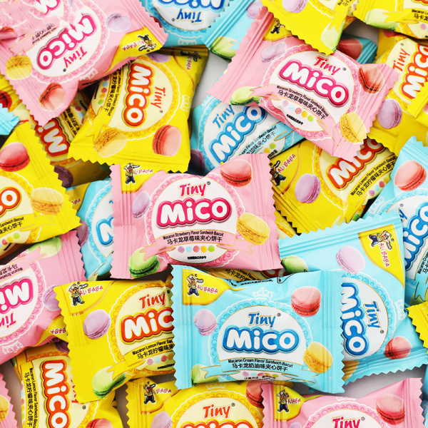 Pechene Tiny micro Macaron assorti vkusov