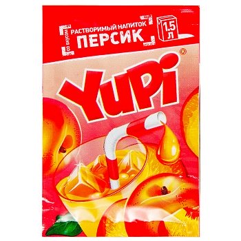 Напиток растворимый Yupi персик 12г
