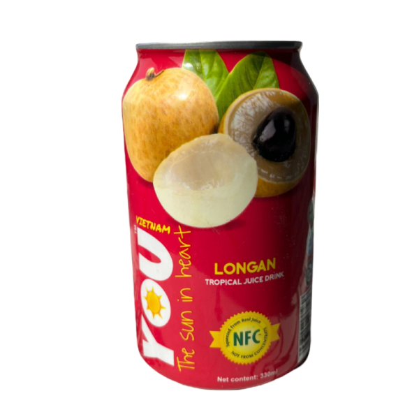 Napitok You Vietnam s sokom Plod Longana 0,33ml