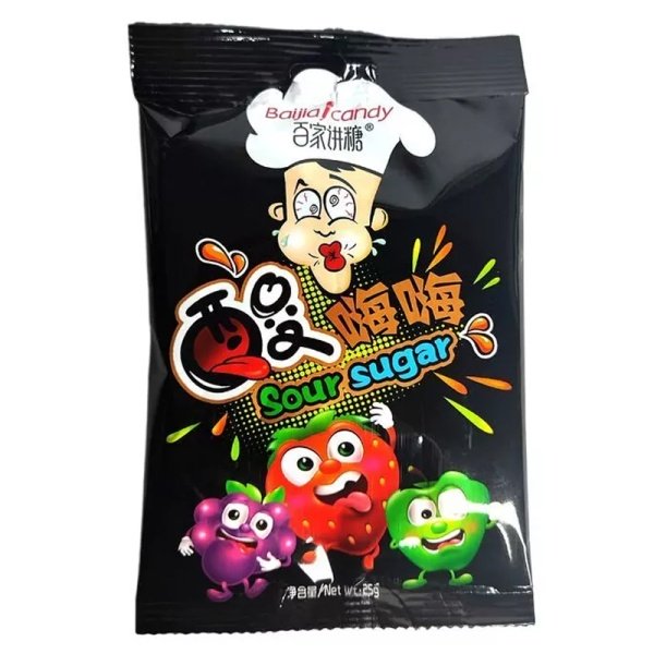 Konfety Baijia Candy Sour Sugar 25g
