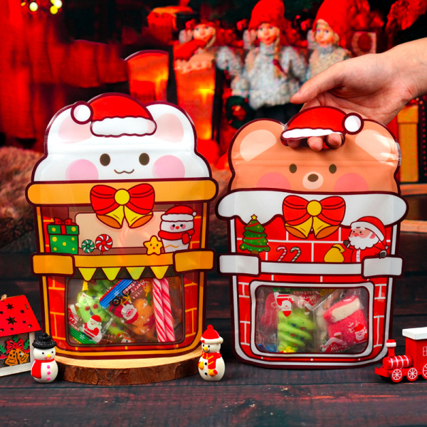 Paket podarochnyy Yokee Christmas Y-04 27*20sm