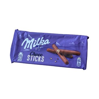 Печенье Milka Шоколадные палочки покрытые молочным шоколадом 112г