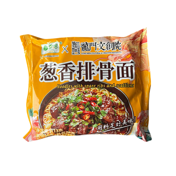 Лапша LeiQia Дракон со вкусом свиных рёбрышек с луком 113г