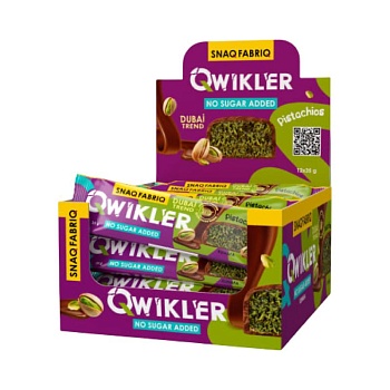 Батончик Snaq Fabriq с фисташкой и хрустящим тестом 35г