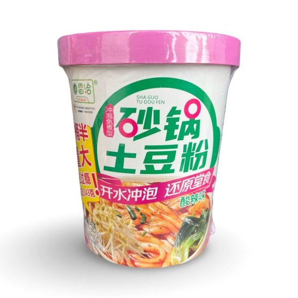 Lapsha Lei Qia s  kislo-ostrym vkusom 343g