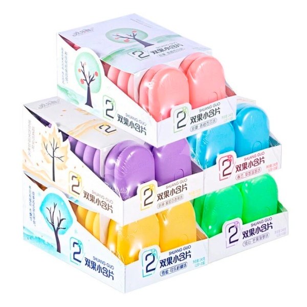 Konfety Shuang Guo Myatnye fruktovye 24g