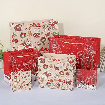 Пакет подарочный Snax Merry Christmas XHZD-035 20x18x10