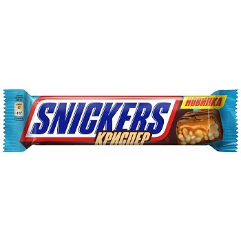 Шоколадный батончик Snickers Криспер 60г