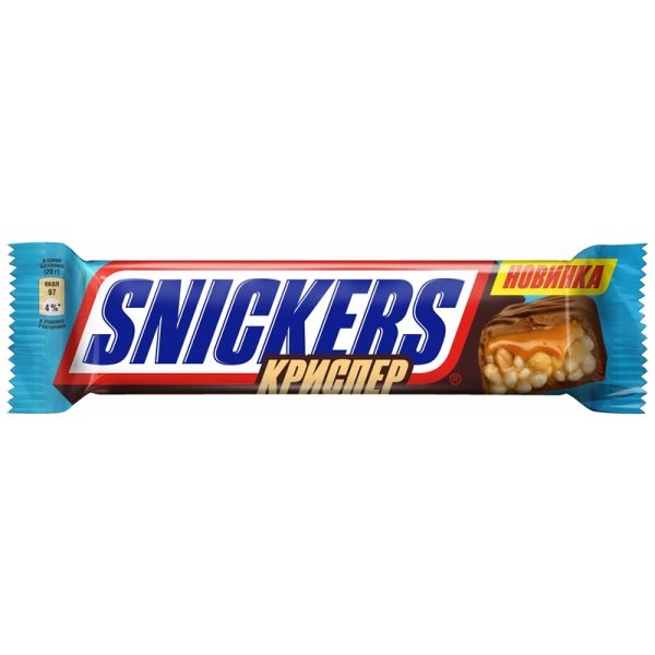 Shokoladnyy batonchik Snickers Krisper 60g