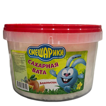 Сахарная вата Смешарики фруктовое ассорти 