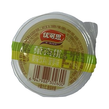 Желе U.Kiss со вкусом ананаса 70г
