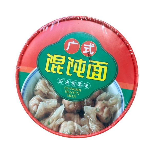 Lapsha LeiQia s vontonami so vkusom krevetki i morskimi vodoroslyami 95g