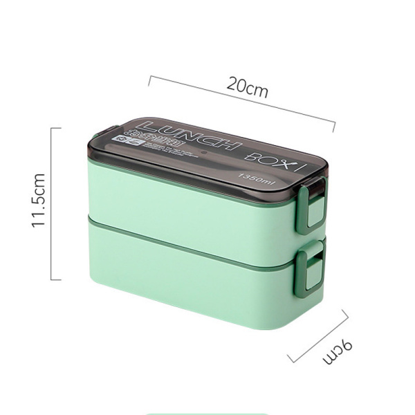 Lanchboks Yokee Y-2300 1350ml salatovyy_5