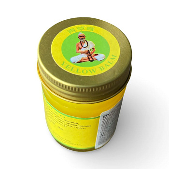 Бальзам Mho Shee Woke для массажа жёлтый 50г