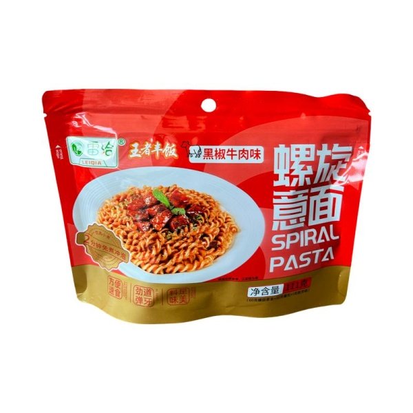 Makarony Wang Zhe Feng Fan so vkusom steyka s chernym pertsem 112,5g