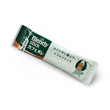Кофе Blendy Stick с молоком и сахаром 8,8г