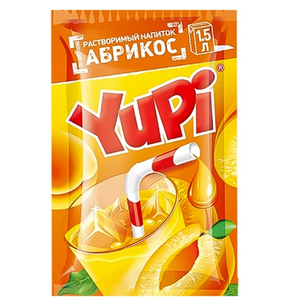 Napitok rastvorimyy Yupi abrikos 12g