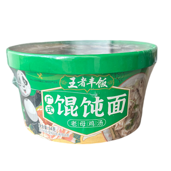 Лапша WangZheFengFan со вкусом курицы с вонтонами 95г