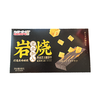 Печенье Gangfu со вкусом сливочного сыра 80г