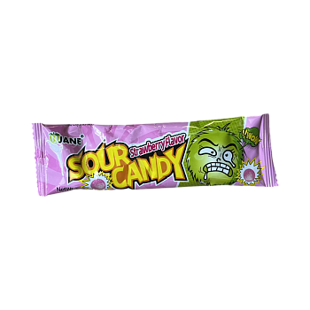 Конфеты Ujane Wow Sour кислые со вкусом клубники 12г