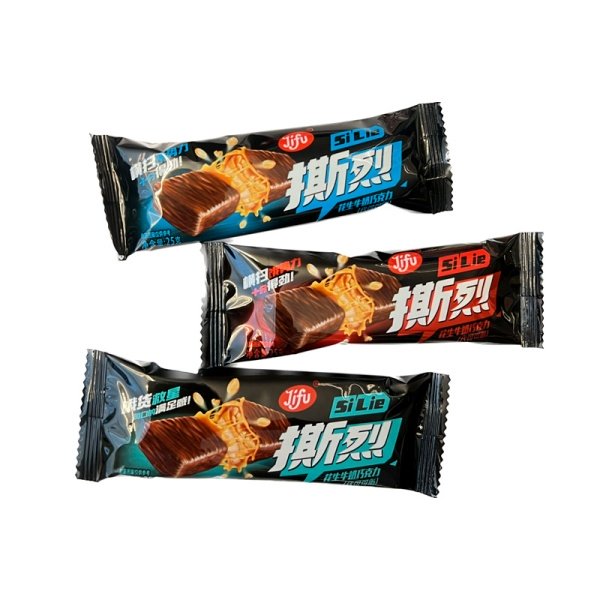 Konfety Jifu molochnyy shokolad s arakhisom 25g