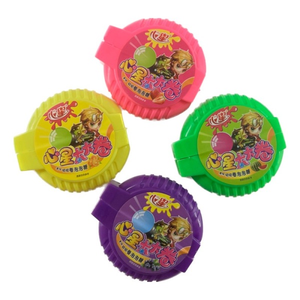 Zhevatelnaya rezinka Thin Vkusovoy miks 8g