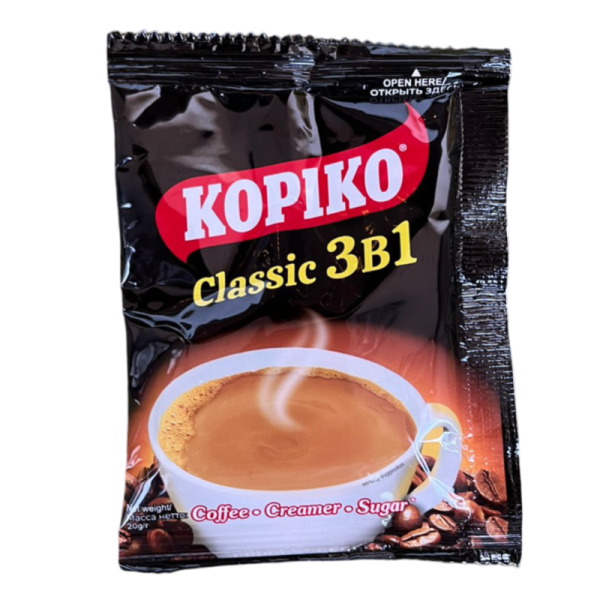 Kofe rastvorimyy Kopiko Classic 3in1 20g