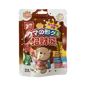 Мармеладные конфеты Lechao Lucky Bear 72г