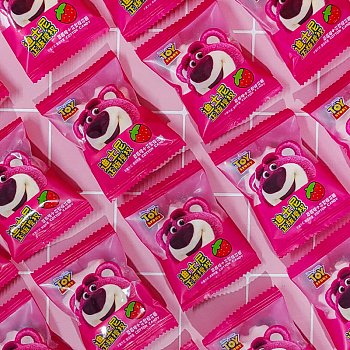 Мармелад Snax Disney Мишка Lotso со вкусом черники 9г