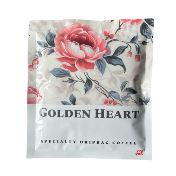 Kofe naturalnyy Morgan v drip paketakh Golden Heart 10g