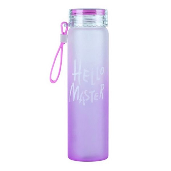 Butylka Yokee Hello Master matovaya fioletovaya 600ml