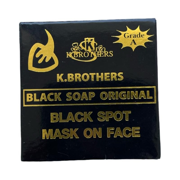Mylo dlya litsa K.Brothers s ekstraktami trav Black  Soap 50g