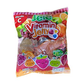 Желе Jele Vitamin Jelly витаминное вкусовой микс 500г