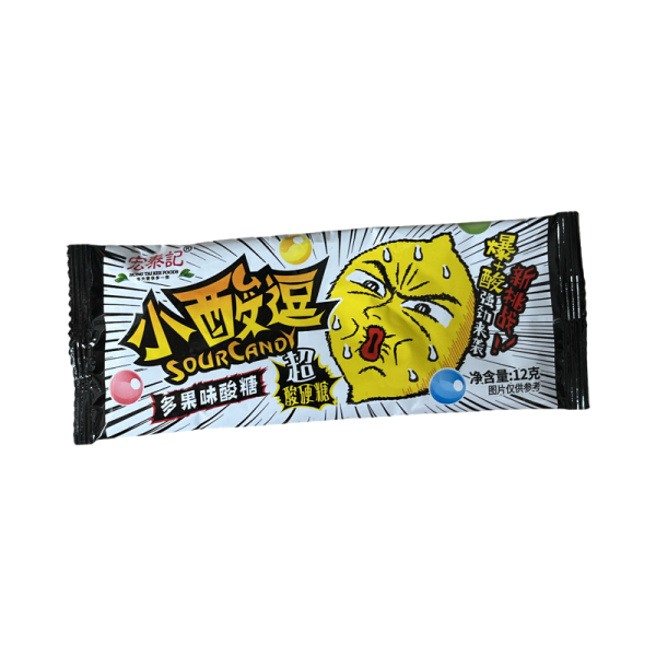 Konfety Ujane Super Sour super kislye so vkusom limona 12g