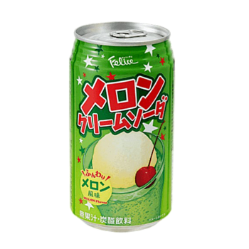 Напиток Tominaga Крем-сода со вкусом дыни 350мл